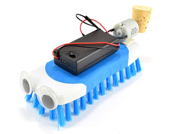 ساخت ربات براش‌بات (Brushbot) | آموزشگاه هادی - هادی روبو